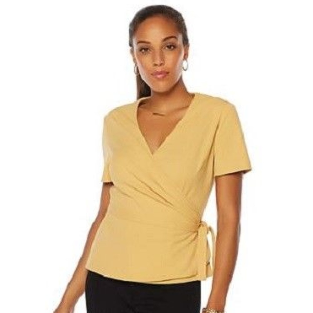 PROJECT GRAVITAS Wrap Wonder Drape Top ( 1X ) NWT